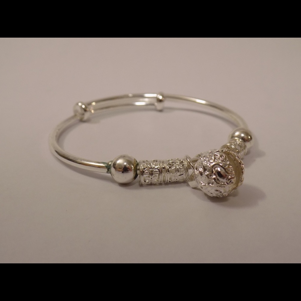 Silver Bell Bracelet